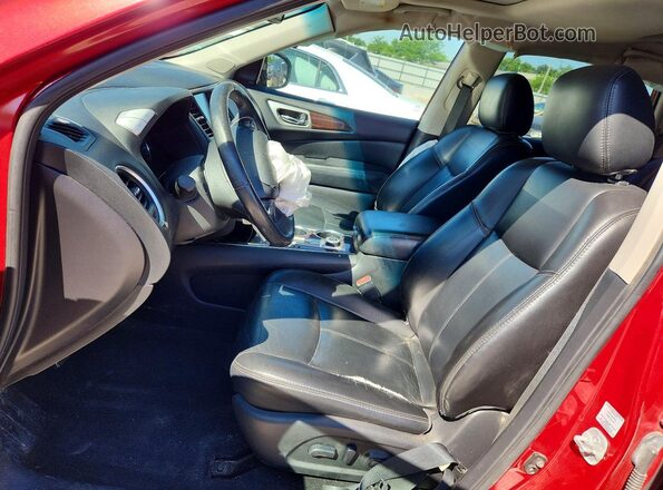 5N1AR2MM0GC670798 2016 NISSAN PATHFINDER Brown Front interior view