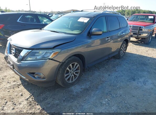 5N1AR2MM1GC613090 2016 NISSAN PATHFINDER Gray Przód lewy