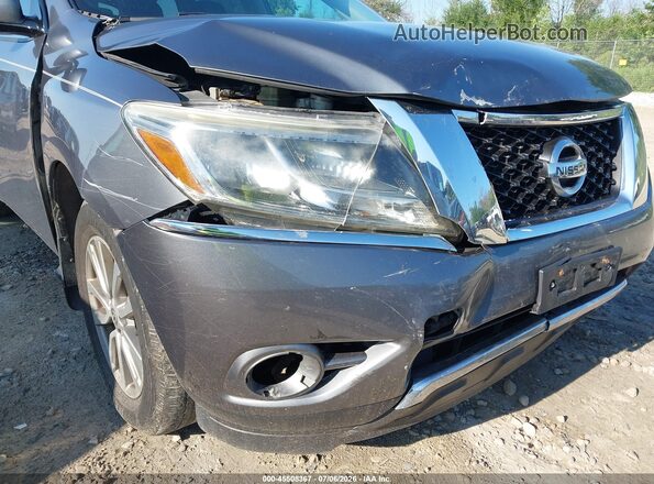 5N1AR2MM1GC613090 2016 NISSAN PATHFINDER Gray Widok z przodu