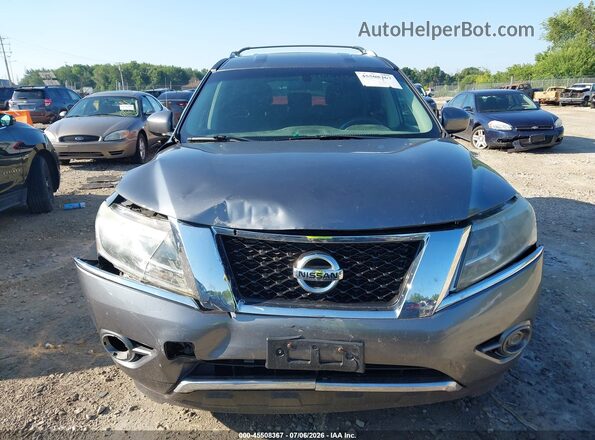 5N1AR2MM1GC613090 2016 NISSAN PATHFINDER Gray Widok zestawu wskaźników