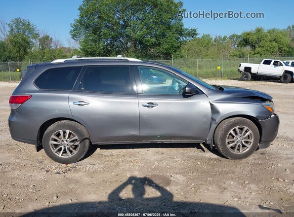5N1AR2MM1GC613090 2016 NISSAN PATHFINDER Gray Widok wnętrza z tyłu