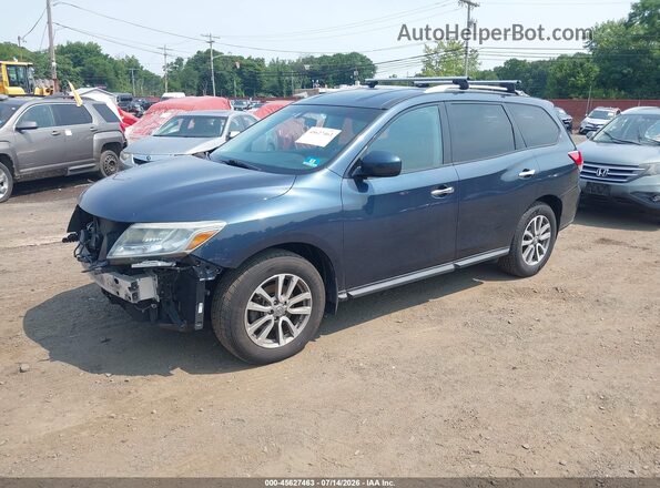 5N1AR2MM1GC625711 2016 NISSAN PATHFINDER Gray Vista tres cuartos delantera izquierda