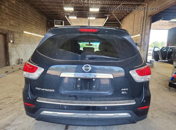 5N1AR2MM1GC626695 2016 NISSAN PATHFINDER Черный Вид сзади
