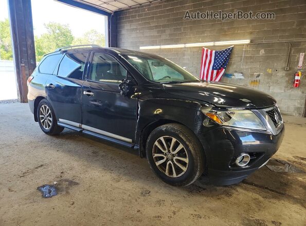5N1AR2MM1GC626695 2016 NISSAN PATHFINDER Черный Передняя правая четверть