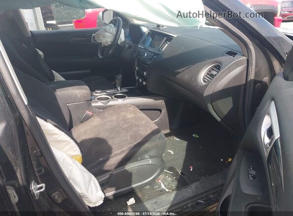 5N1AR2MM1GC647501 2016 NISSAN PATHFINDER Black Widok wnętrza z przodu