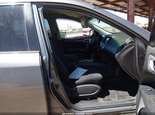 5N1AR2MM1GC658787 2016 NISSAN PATHFINDER Gray Front interior view