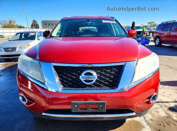5N1AR2MM1GC662306 2016 NISSAN PATHFINDER Red წინა ხედი