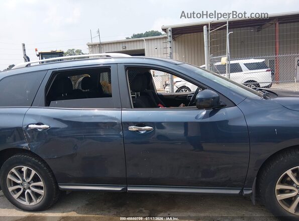 5N1AR2MM1GC662774 2016 NISSAN PATHFINDER Light Blue Вид задньої частини салону