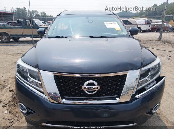 5N1AR2MM1GC662774 2016 NISSAN PATHFINDER Light Blue Вид щитка приладів