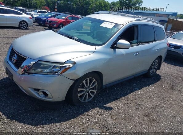 5N1AR2MM2GC626625 2016 NISSAN PATHFINDER Silver Առջևի ձախ երեք քառորդ տեսարան