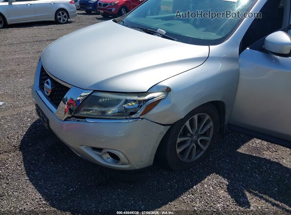 5N1AR2MM2GC626625 2016 NISSAN PATHFINDER Silver Դիմացի տեսք