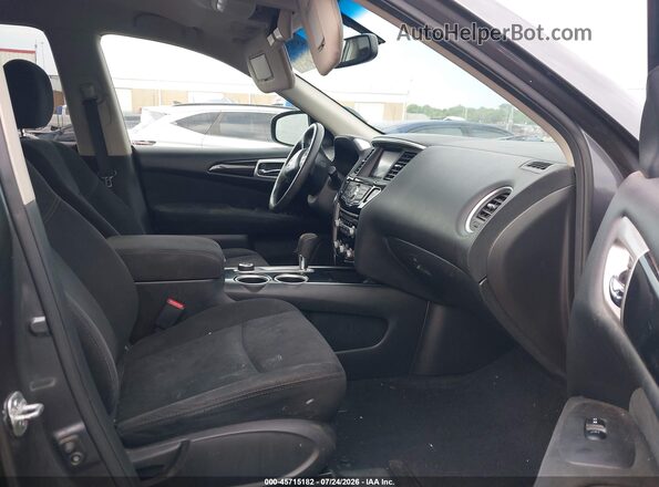 5N1AR2MM2GC633378 2016 NISSAN PATHFINDER Серый Вид салона спереди