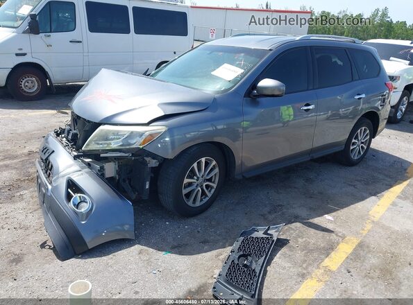 5N1AR2MM2GC643053 2016 NISSAN PATHFINDER Silver წინა მარცხენა ხედი სამი მეოთხედიდან
