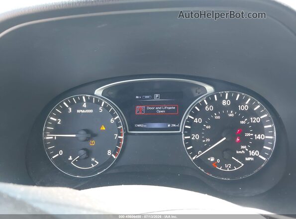 5N1AR2MM2GC643053 2016 NISSAN PATHFINDER Silver უკანა სავარძლების ხედი