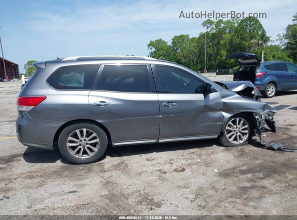 5N1AR2MM2GC643053 2016 NISSAN PATHFINDER Silver უკანა სალონის ხედი