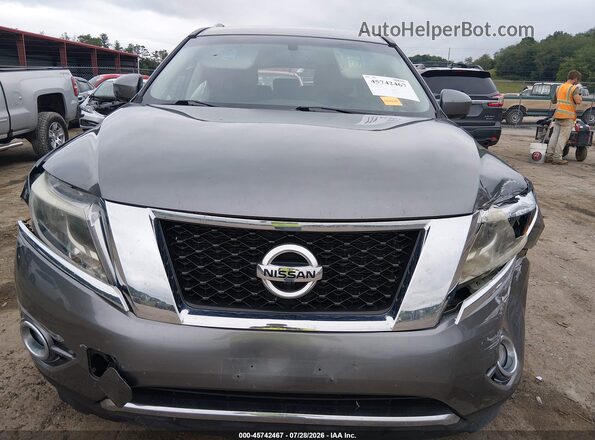 5N1AR2MM2GC667269 2016 NISSAN PATHFINDER Gray ხელსაწყოთა პანელის ხედი