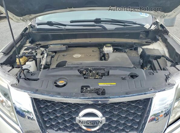 5N1AR2MM2GC668017 2016 NISSAN PATHFINDER White Engine compartment view