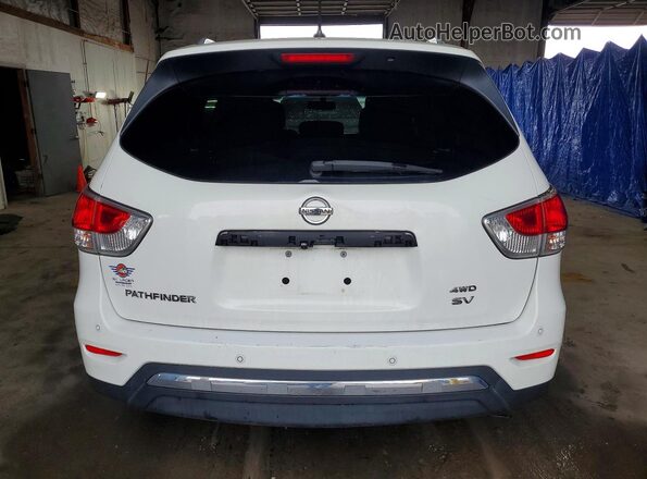 5N1AR2MM3GC621465 2016 NISSAN PATHFINDER White Հետևի տեսք