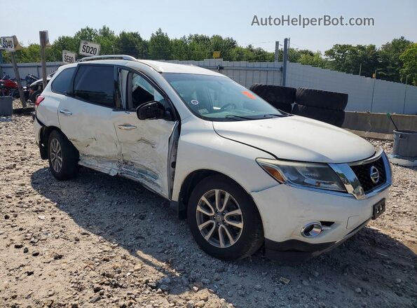 5N1AR2MM3GC628951 2016 NISSAN PATHFINDER Белый Передняя правая четверть