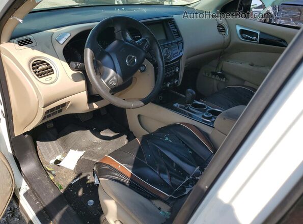 5N1AR2MM3GC628951 2016 NISSAN PATHFINDER Белый Вид панели приборов