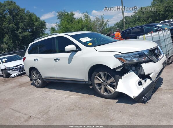 5N1AR2MM3GC637696 2016 NISSAN PATHFINDER White Vista interior trasera