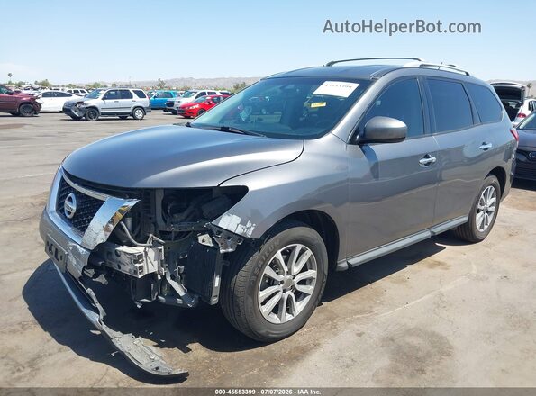 5N1AR2MM3GC669970 2016 NISSAN PATHFINDER Gray წინა ხედი