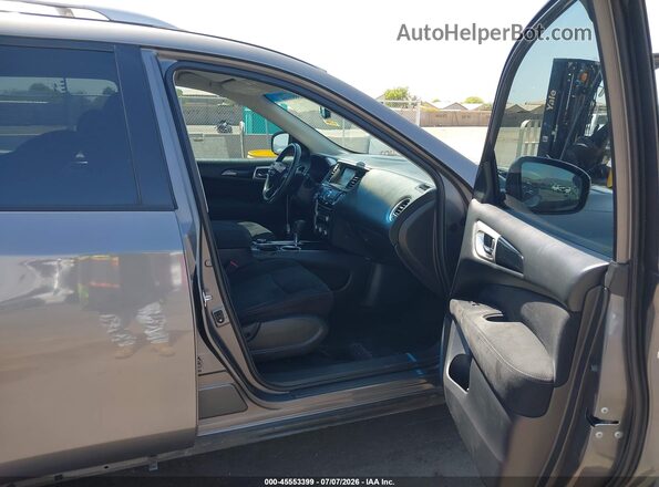 5N1AR2MM3GC669970 2016 NISSAN PATHFINDER Gray წინა სალონის ხედი