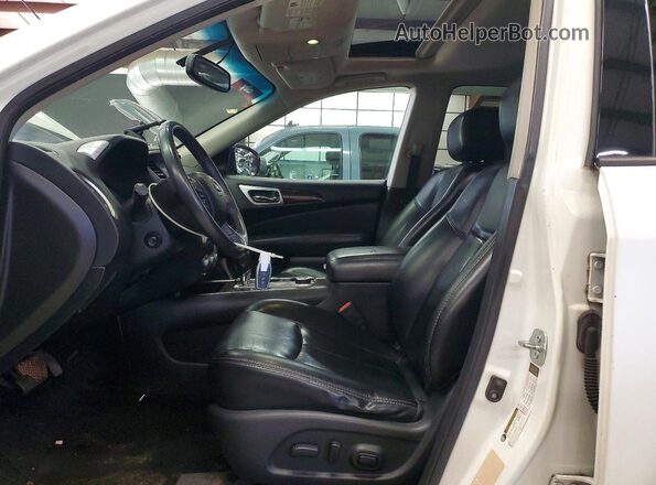 5N1AR2MM4GC600219 2016 NISSAN PATHFINDER White Widok wnętrza z przodu