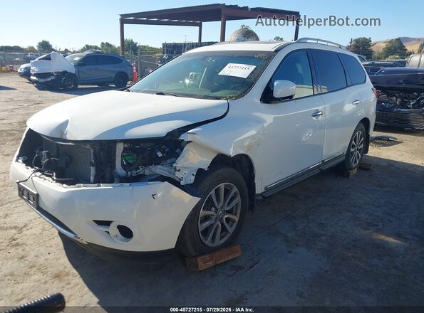 5N1AR2MM4GC634094 2016 NISSAN PATHFINDER White Przód lewy