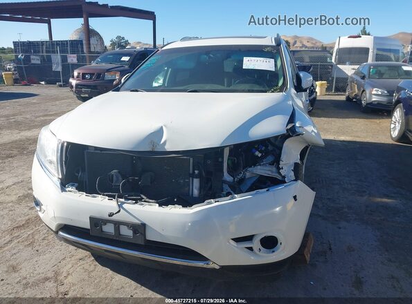 5N1AR2MM4GC634094 2016 NISSAN PATHFINDER White Widok wnętrza z tyłu
