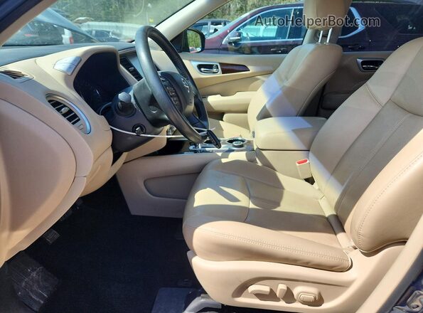 5N1AR2MM4GC636458 2016 NISSAN PATHFINDER Blue წინა სალონის ხედი