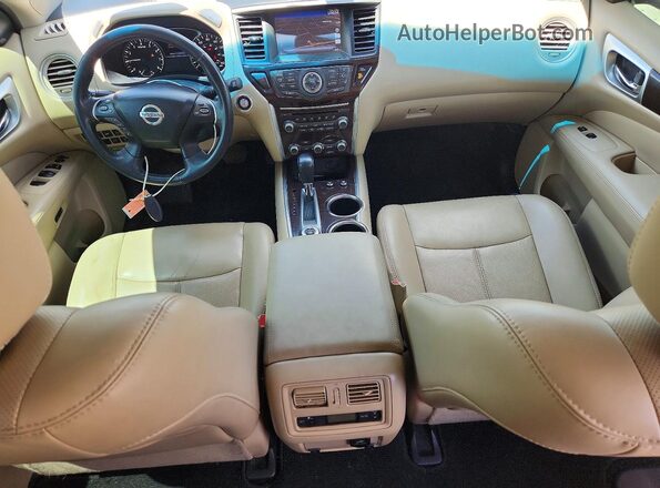 5N1AR2MM5GC604327 2016 NISSAN PATHFINDER Gray Առջևի վահանակի տեսք