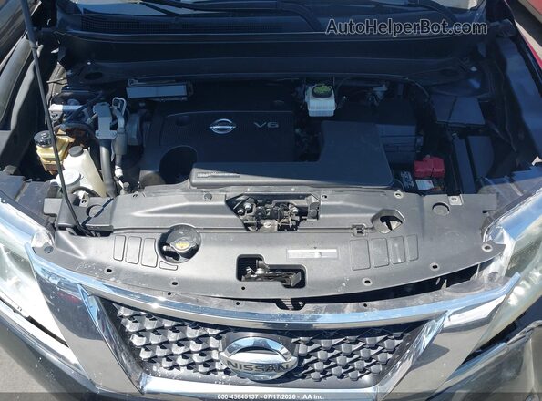 5N1AR2MM5GC622293 2016 NISSAN PATHFINDER Black Widok z tyłu