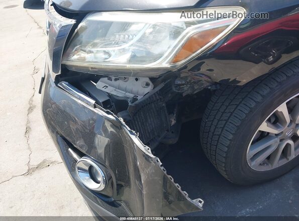 5N1AR2MM5GC622293 2016 NISSAN PATHFINDER Black Widok z przodu