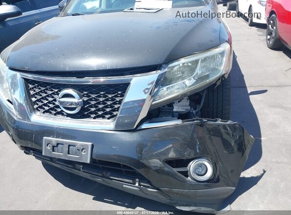 5N1AR2MM5GC622293 2016 NISSAN PATHFINDER Black Widok wnętrza z tyłu