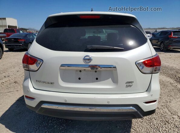 5N1AR2MM5GC634427 2016 NISSAN PATHFINDER White Հետևի տեսք