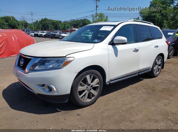 5N1AR2MM6GC618401 2016 NISSAN PATHFINDER White Front left