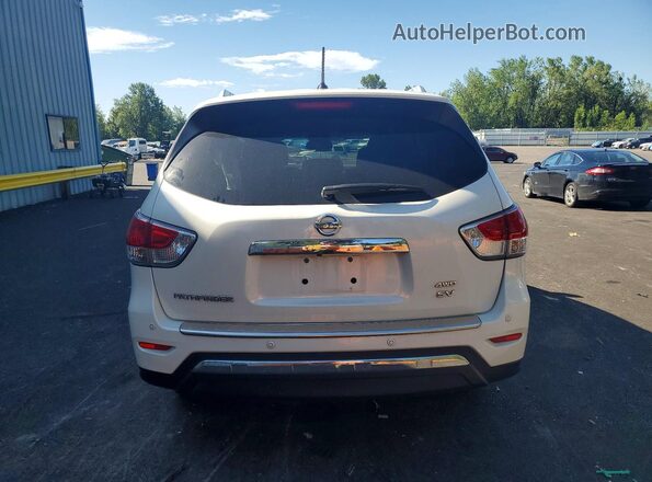5N1AR2MM6GC646831 2016 NISSAN PATHFINDER White უკანა ხედი