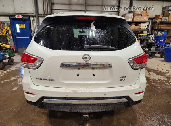 5N1AR2MM6GC649468 2016 NISSAN PATHFINDER White Vista trasera