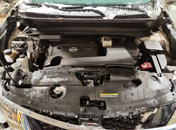 5N1AR2MM6GC649468 2016 NISSAN PATHFINDER White Vista del compartimento del motor