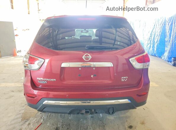 5N1AR2MM6GC670269 2016 NISSAN PATHFINDER Red Rear view