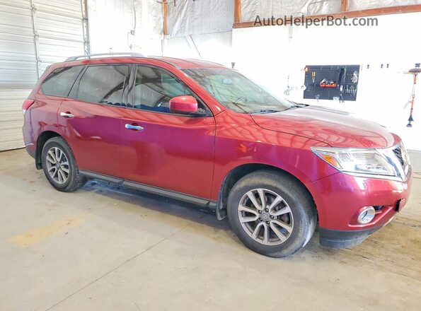 5N1AR2MM6GC670269 2016 NISSAN PATHFINDER Red Front right