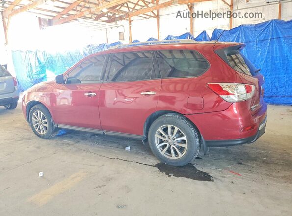 5N1AR2MM6GC670269 2016 NISSAN PATHFINDER Red Rear left