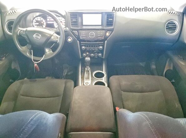 5N1AR2MM6GC670269 2016 NISSAN PATHFINDER Red Dashboard view