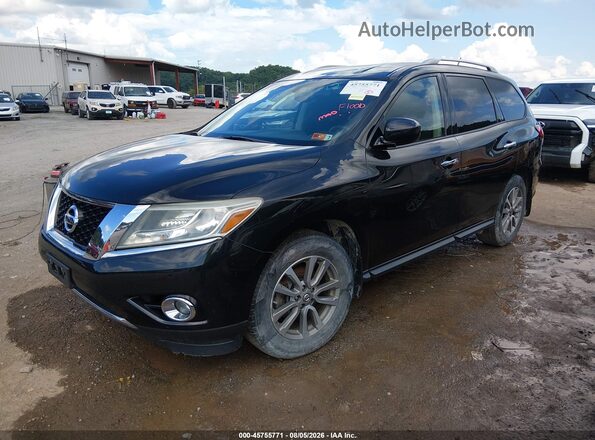 5N1AR2MM7GC637300 2016 NISSAN PATHFINDER Black წინა მარცხენა ხედი სამი მეოთხედიდან