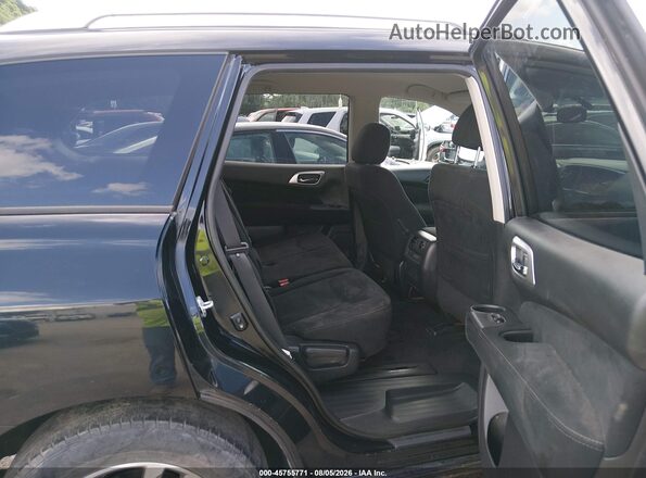 5N1AR2MM7GC637300 2016 NISSAN PATHFINDER Black VIN კოდის სტიკერის ხედი