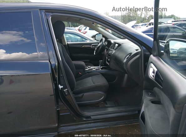5N1AR2MM7GC637300 2016 NISSAN PATHFINDER Black წინა სალონის ხედი