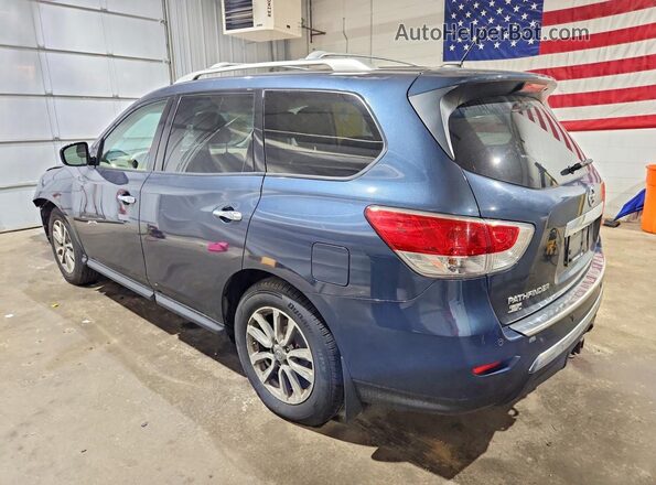 5N1AR2MM8GC604287 2016 NISSAN PATHFINDER Синий Задняя левая четверть