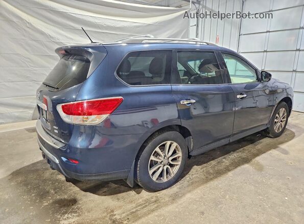 5N1AR2MM8GC604287 2016 NISSAN PATHFINDER Синий Задняя правая четверть
