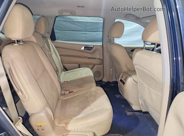 5N1AR2MM8GC604287 2016 NISSAN PATHFINDER Синий Вид задней части салона